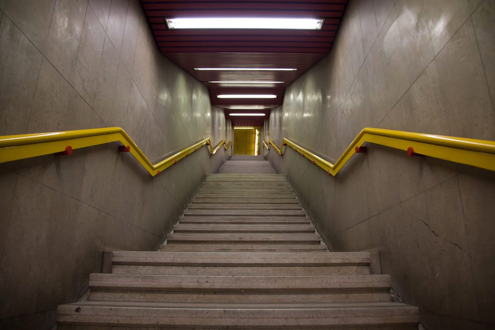 slip-trip-fall-subway-stairs